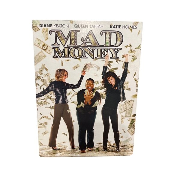 Mad Money DVD Diane Keaton Queen Latifah Katie Holmes - Picture 1 of 2